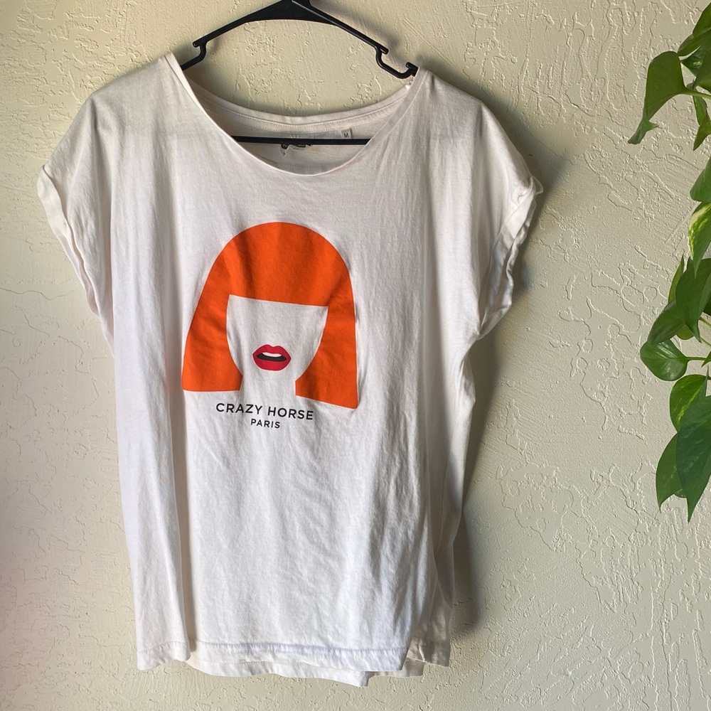 Crazy Horse Paris Graphic T-Shirt